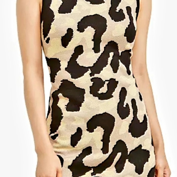 NWT Planet Gold Junior's Leopard Print sweater dress Size S - Picture 13 of 15